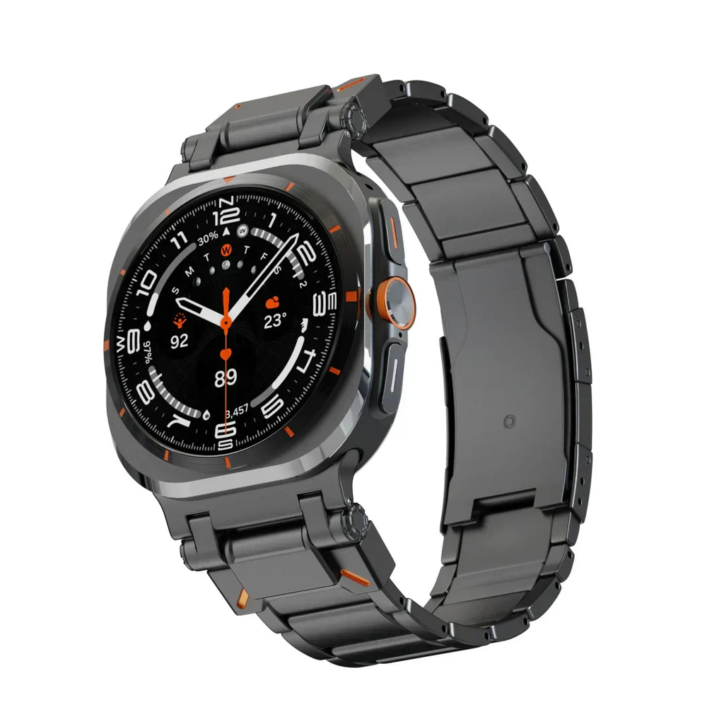 Voyager Titanarmband für die Samsung Galaxy Watch Ultra — 140–240 mm - Desfino