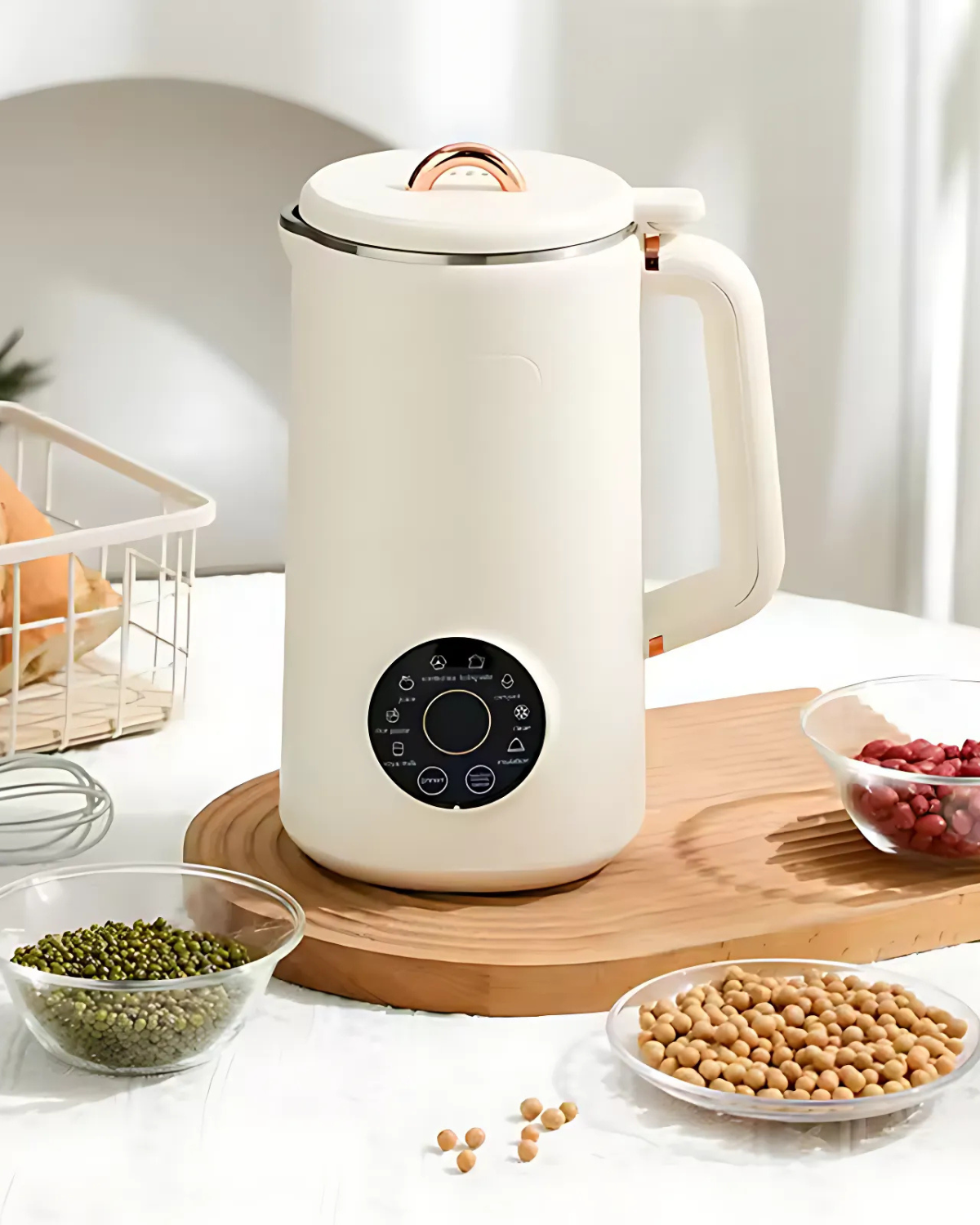 Nutriva 植物奶制作机 — 杏仁、腰果、燕麦和大豆程序 - Desfino