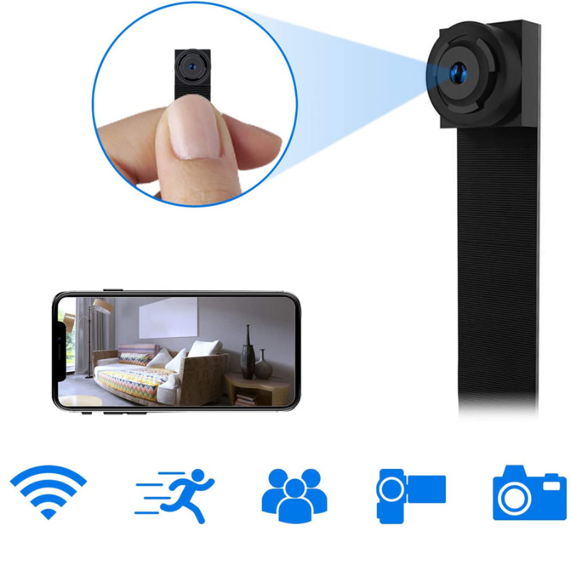 NexaGuard Κάμερα καταγραφής Wi-Fi 4K — Βίντεο/ήχος/φωτογραφίες, κίνηση και συναγερμός - Desfino
