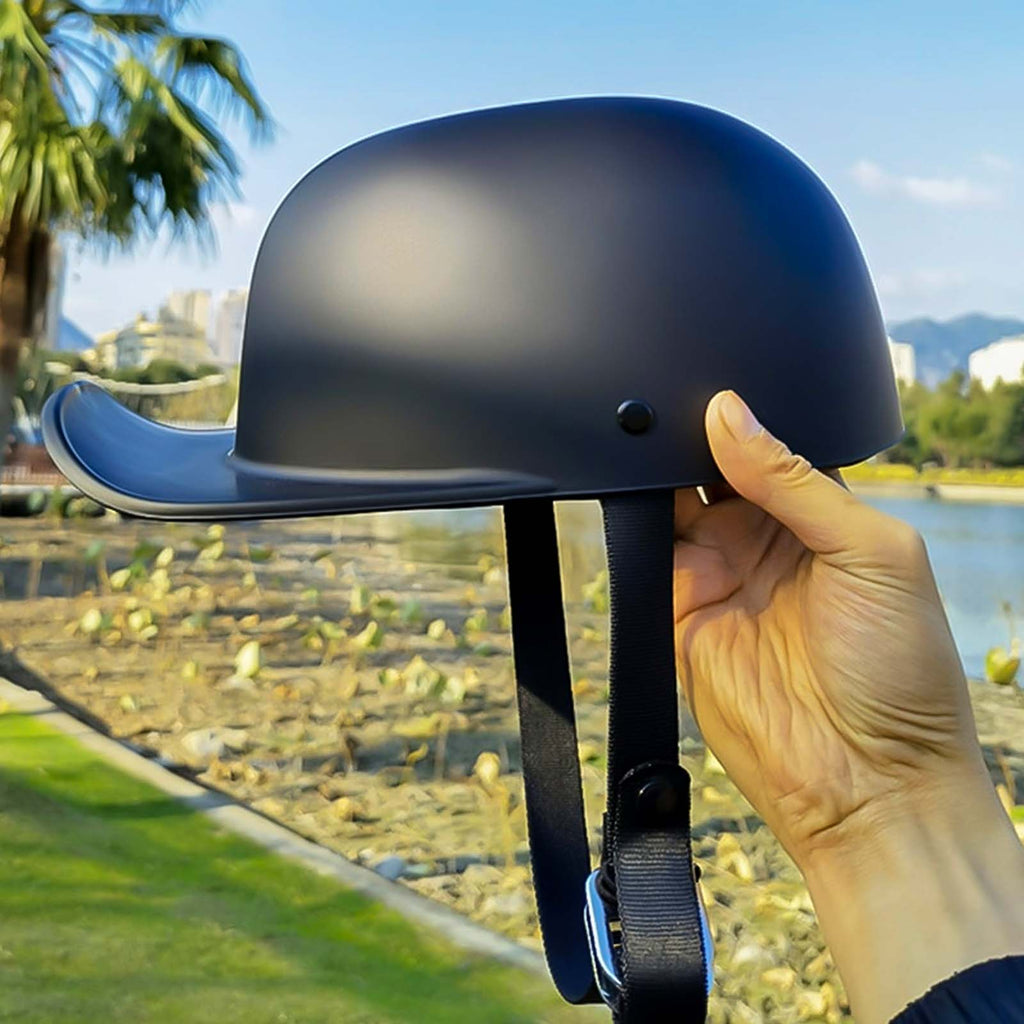 קסדת אופנוע CapPulse בסגנון כובע בייסבול, מאושרת DOT — התאמה נוחה - Desfino