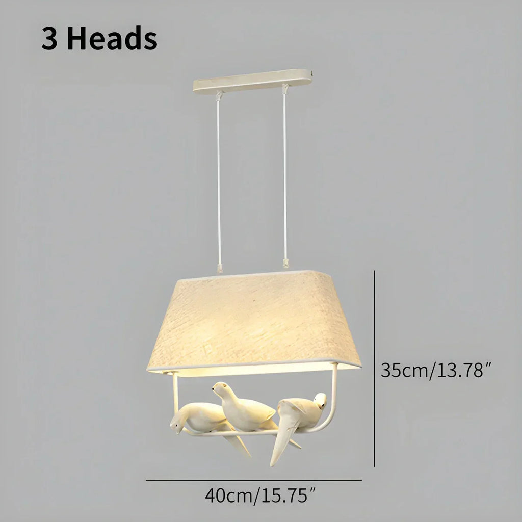Nordic Bird Pendant Light for Living Room Bedroom | Desfino