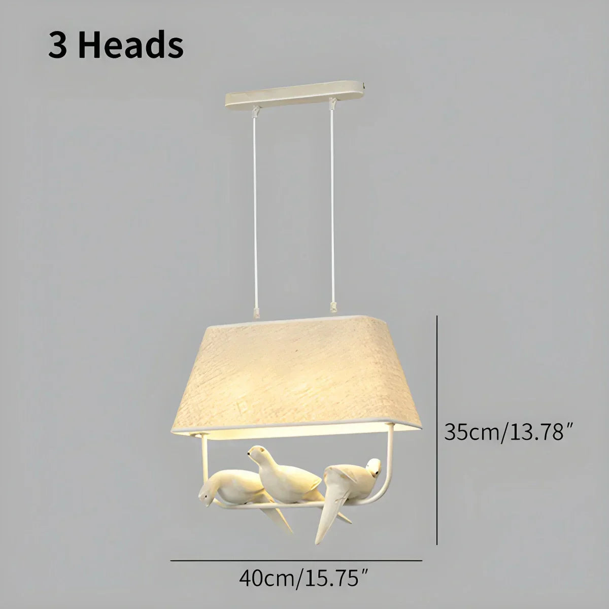 Nordic Bird Pendant Light for Living Room Bedroom | Desfino