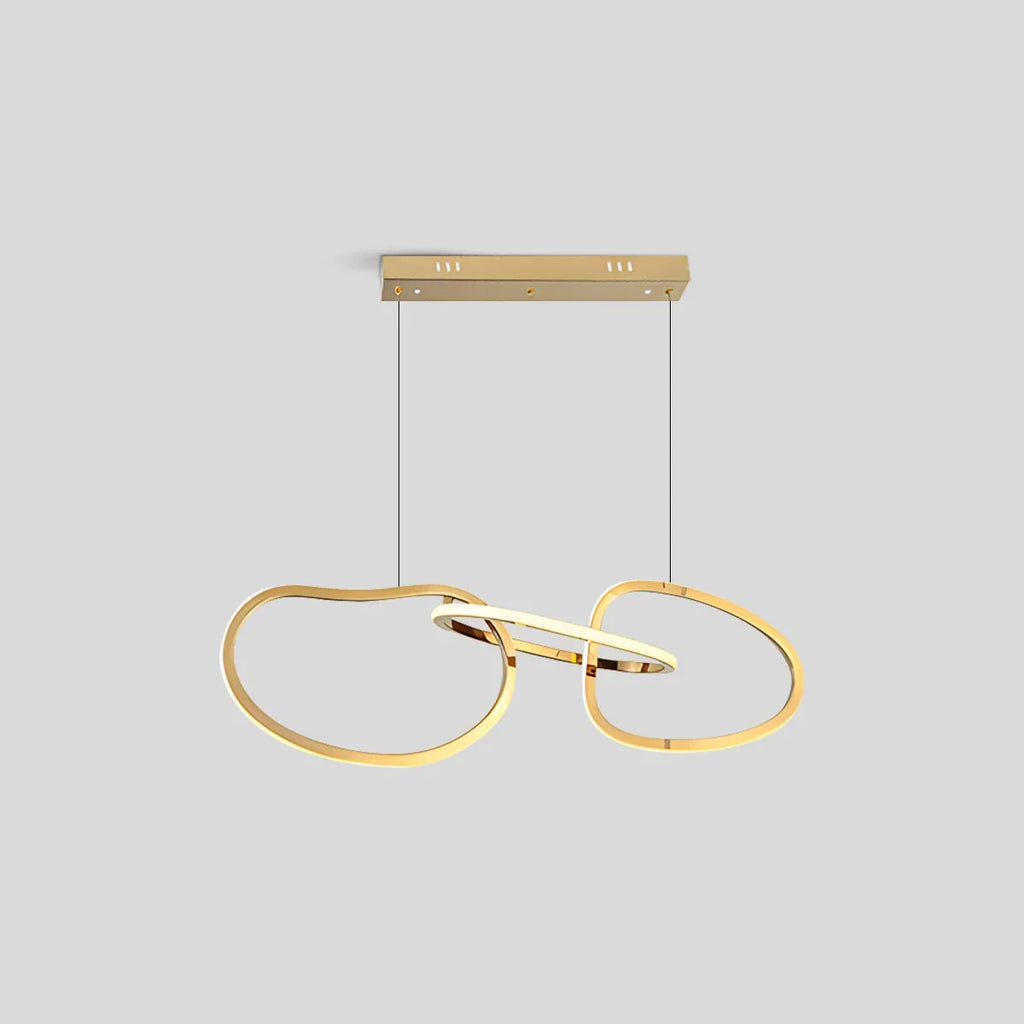 Moderner minimalistischer Ring-Kronleuchter | Desfino
