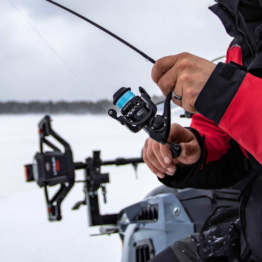 Kołowrotek spinningowy Piscifun Carbon X Ice Fishing — rozmiar 500/1000 - Desfino