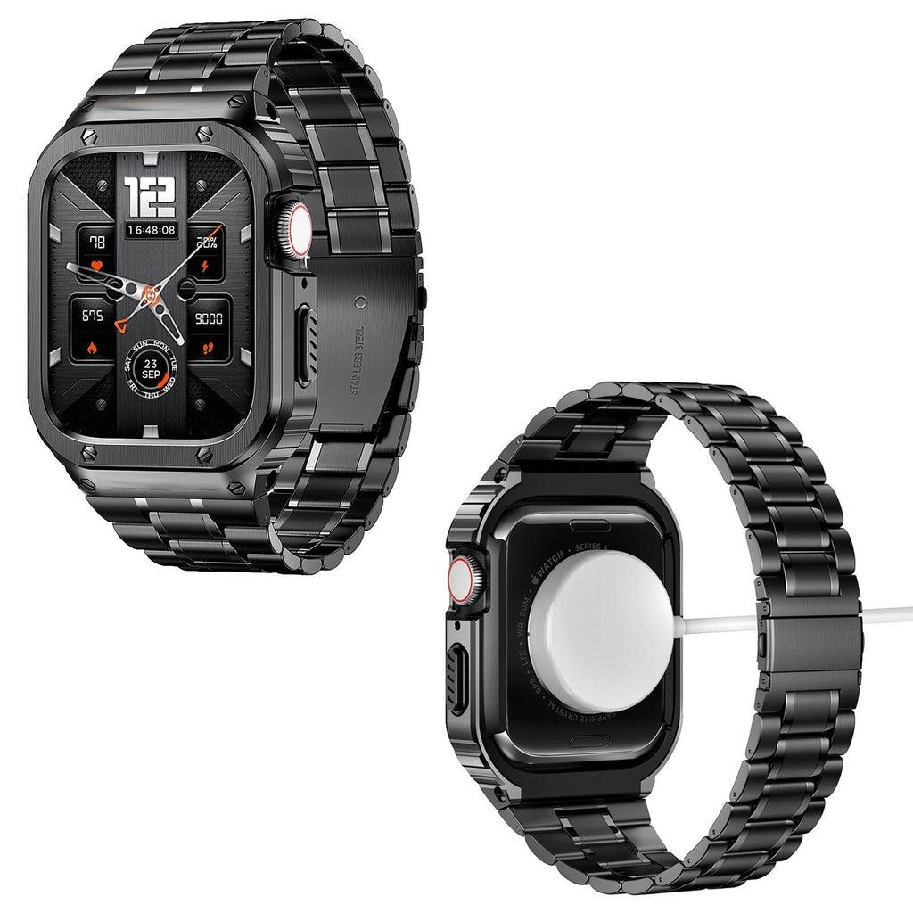 Avelon Armband- und Hüllen-Set für die Apple Watch — Edelstahl - Desfino