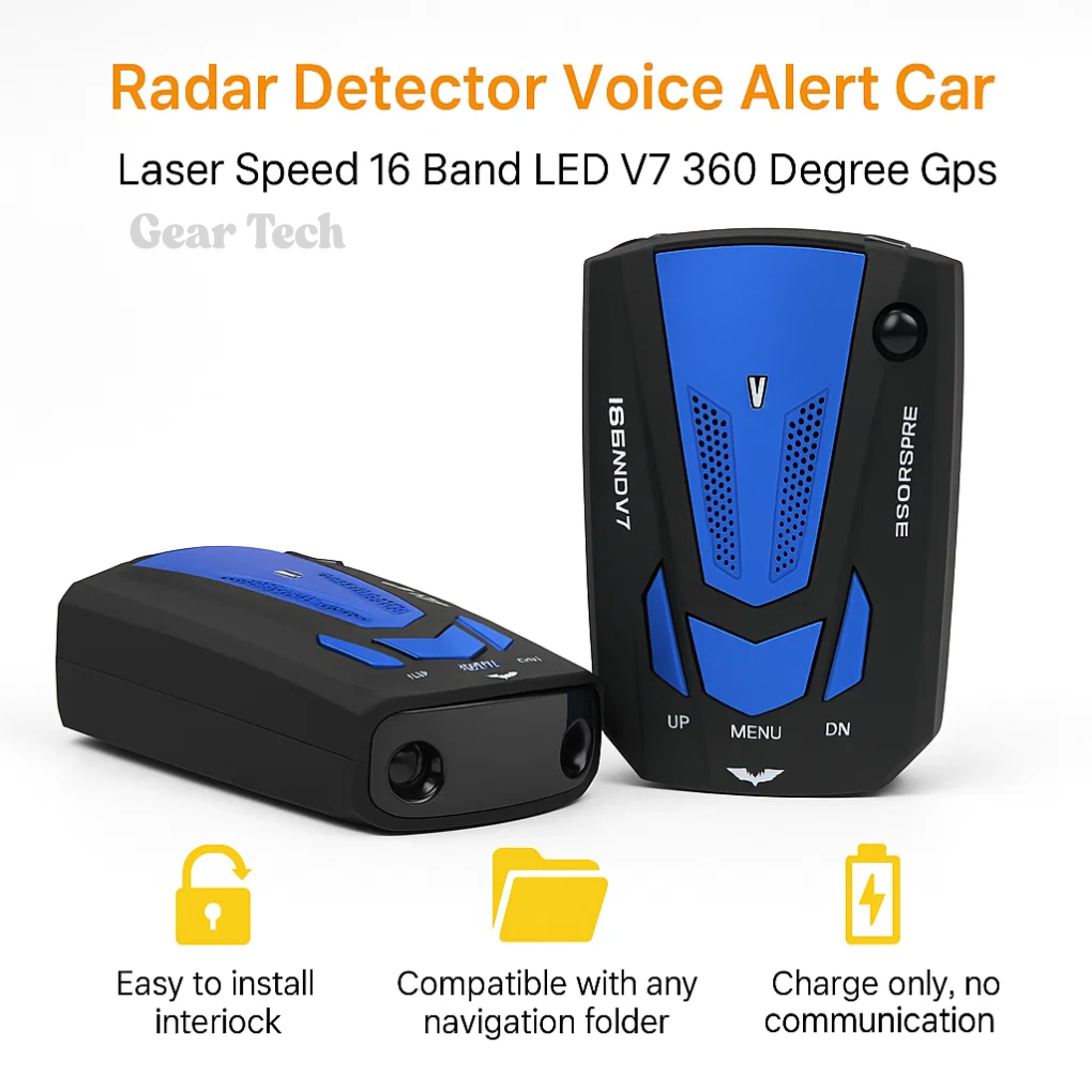 Rilevatore radar Kirrea UK — Avvisi a lunga distanza per autovelox - Desfino