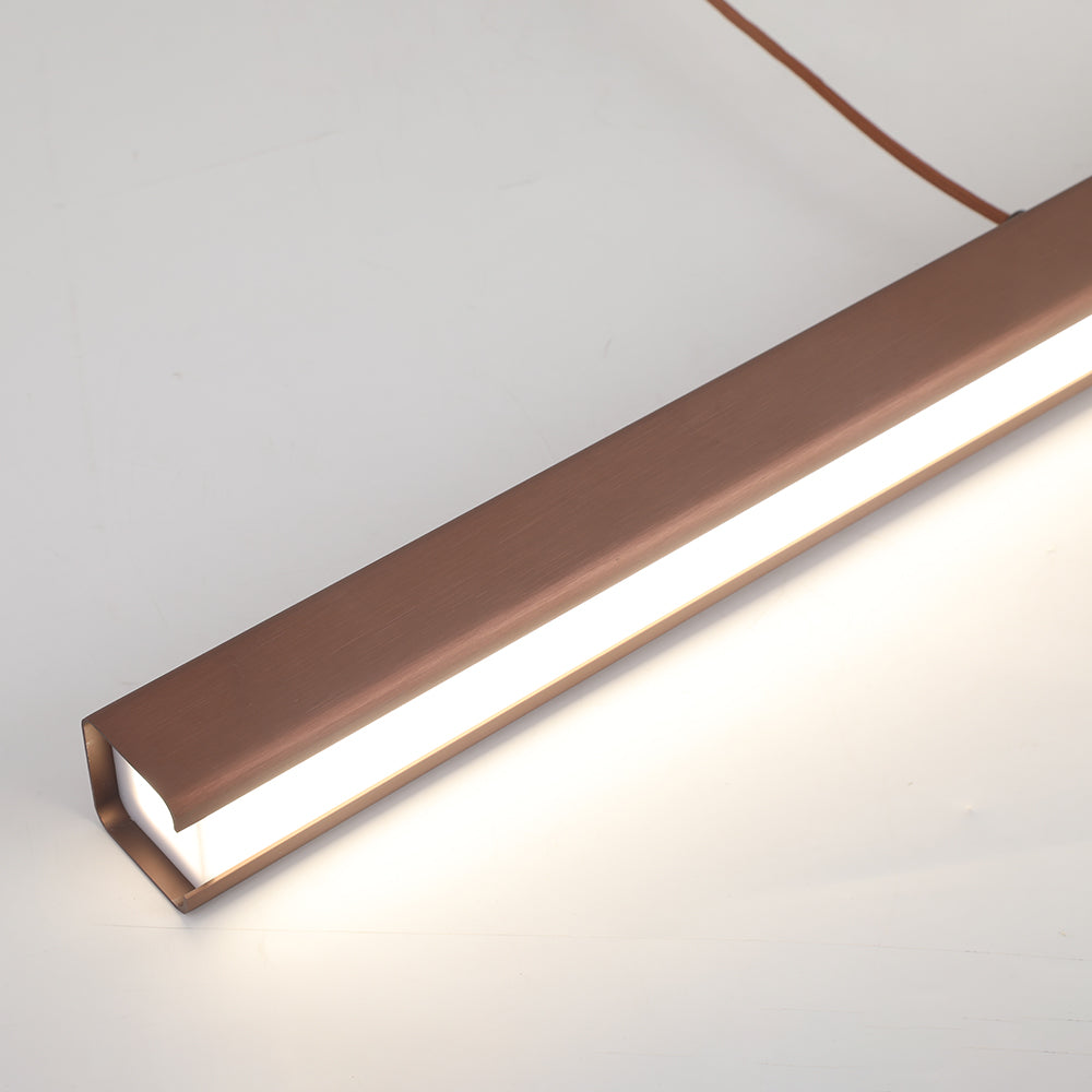 Averin Adjustable Height Industrial LED Pendant Light | Desfino