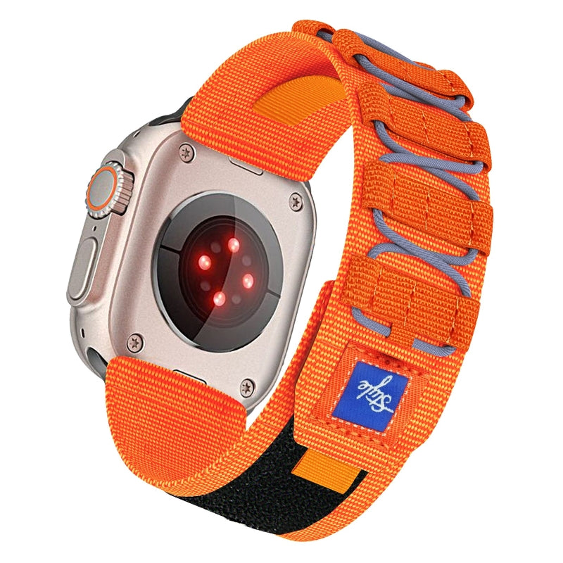 Kirra pleciony nylonowy pasek do zegarka Apple Watch — regulowany pasek 26 mm - Desfino