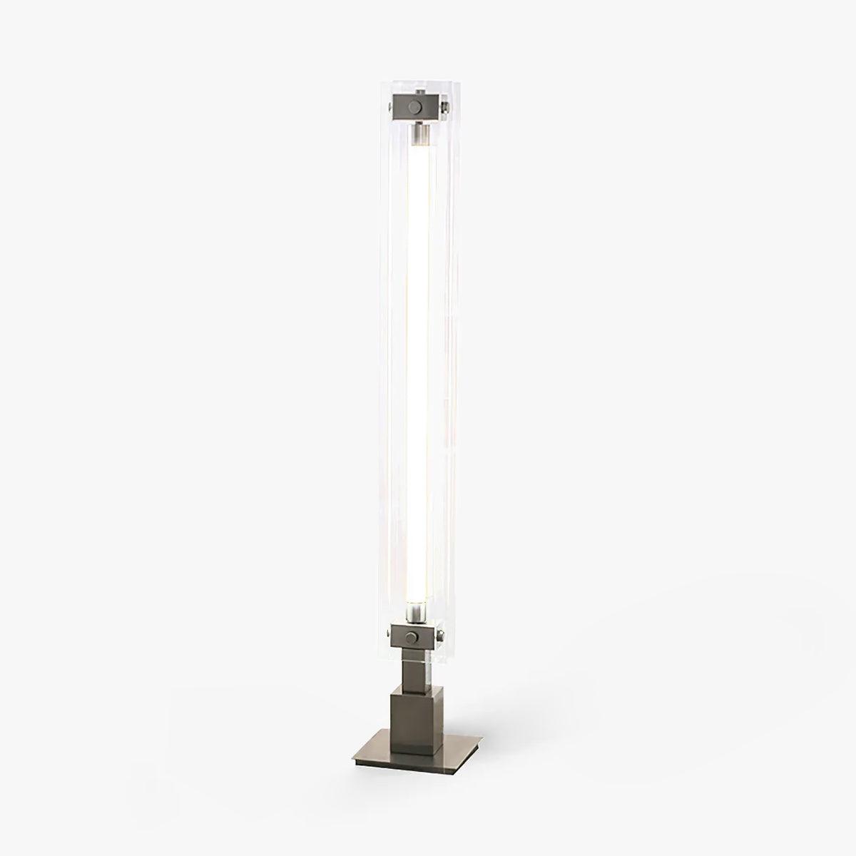 Minimalistische M29-Glasstehleuchte – industrieller Stil