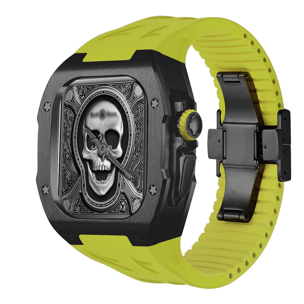 AeroNova AW Ultra Titanium Case & Fluororubber Band — Cut-to-Fit - Desfino