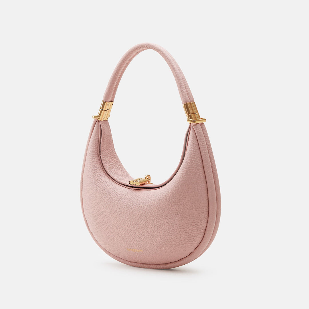 Jolie Solara Aurelle Full-Grain Leather Bag — Natural Patina Finish, Four Carry Options