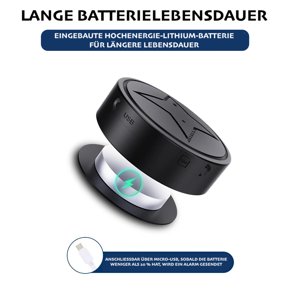 AstraTrack GPS-voertuigtracker — magnetisch, realtime monitoring - Desfino