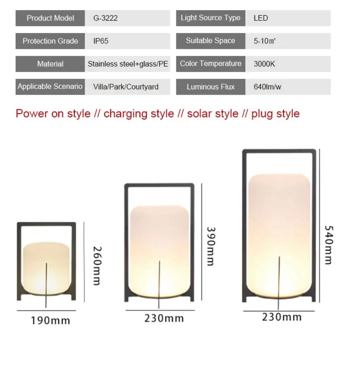 Luma Terrace Lights — Weatherproof Stainless Steel & Glass Light - Desfino