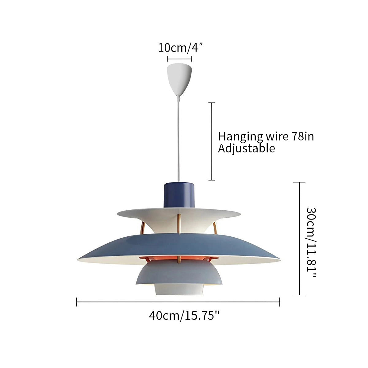 Modern Nordic Style Multi-layer Hanging Pendant Lamp | Desfino