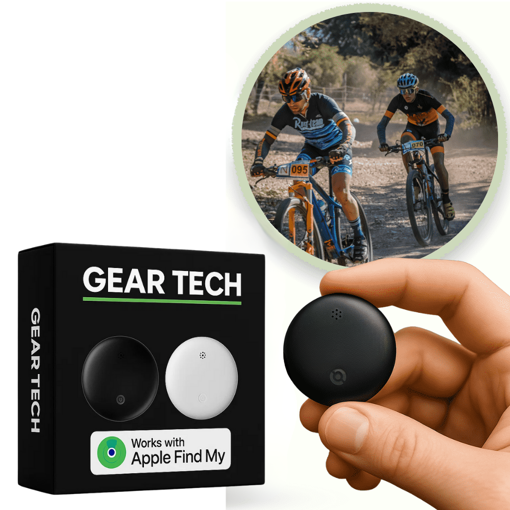 VeloGuard GPS-sykkelsporer — uten abonnement, Bluetooth, Android og iOS - Desfino