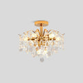 French Vintage Crystal Ceiling Chandelier | Desfino