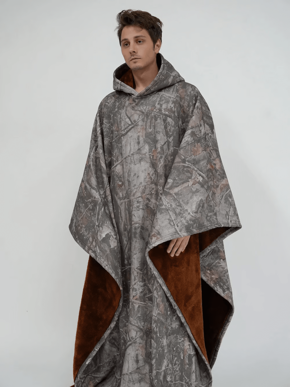Felpa con cappuccio ArcticFlare NovaWeave — Vestibilità oversize, comfort morbido e rilassante - Desfino