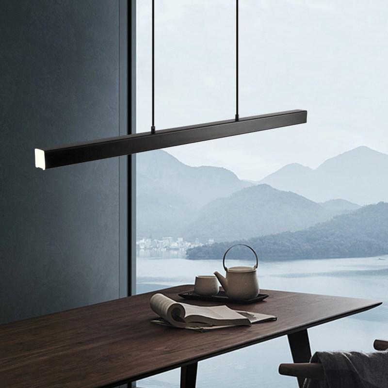 Averin Adjustable Height Industrial LED Pendant Light | Desfino