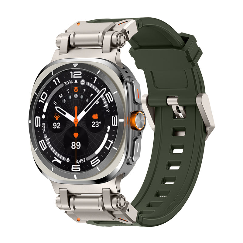 Navigator FKM -ranneke — Samsung Watch Ultra 47 mm, 140–230 mm, tappisolki - Desfino