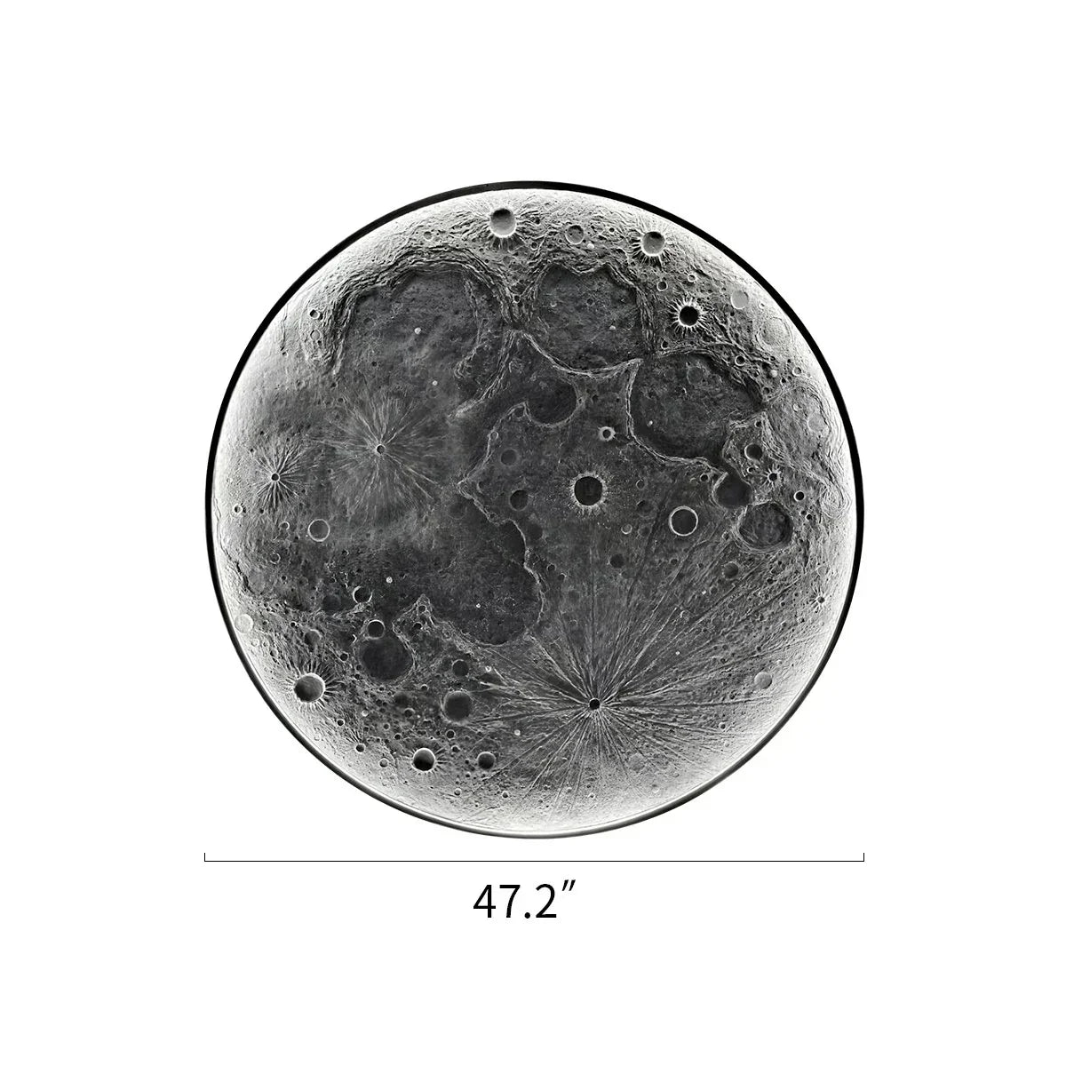 3D Relief Moon Decorative Wall Lamp | Desfino