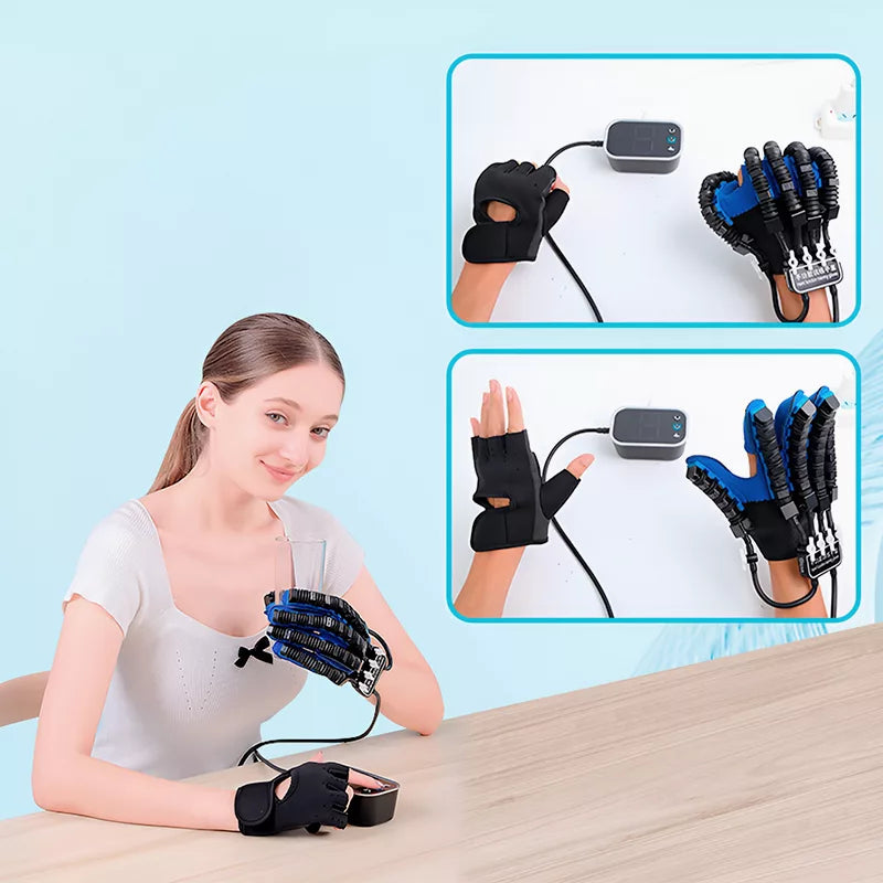 Regulowana rękawica robotyczna NeuroFlex do rehabilitacji po udarze - Desfino