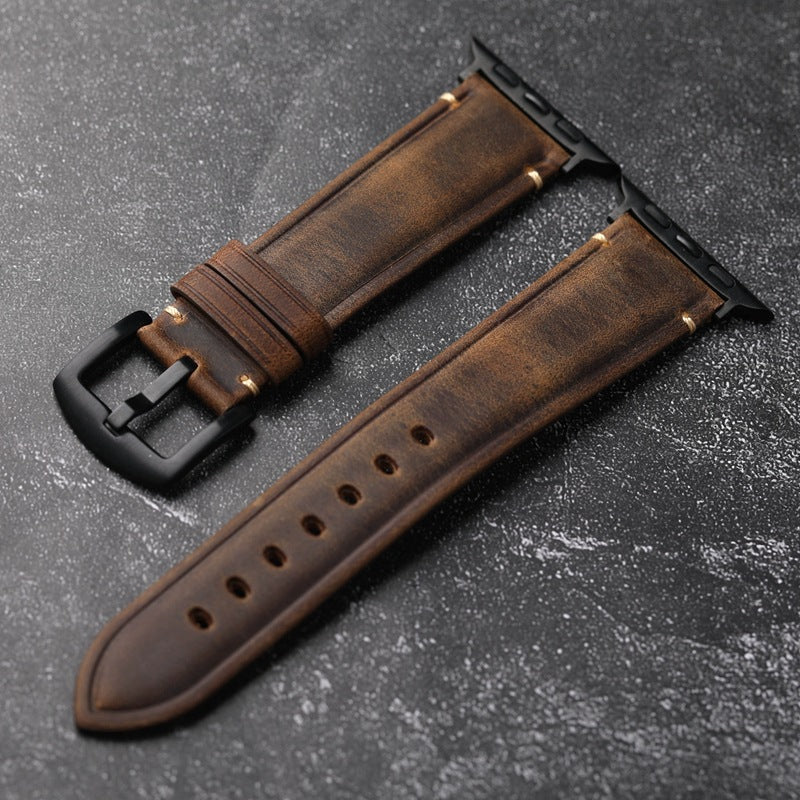 Vellaro handgefertigtes italienisches Lederarmband für die Apple Watch - Desfino