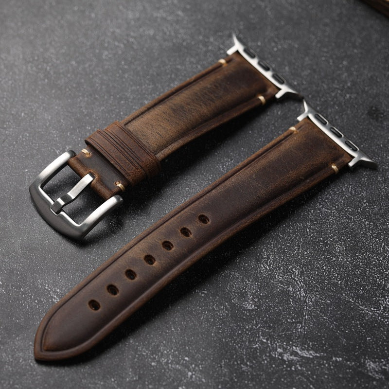 Vellaro handgefertigtes italienisches Lederarmband für die Apple Watch - Desfino