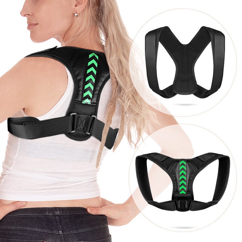 Invisible Back Posture Orthosis — Lightweight Discreet Back Support, Undergarment Fit Profile