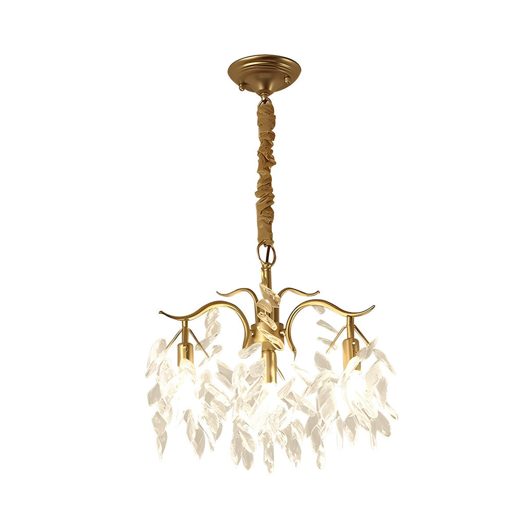French Light Luxury Crystal Chandelier | Desfino