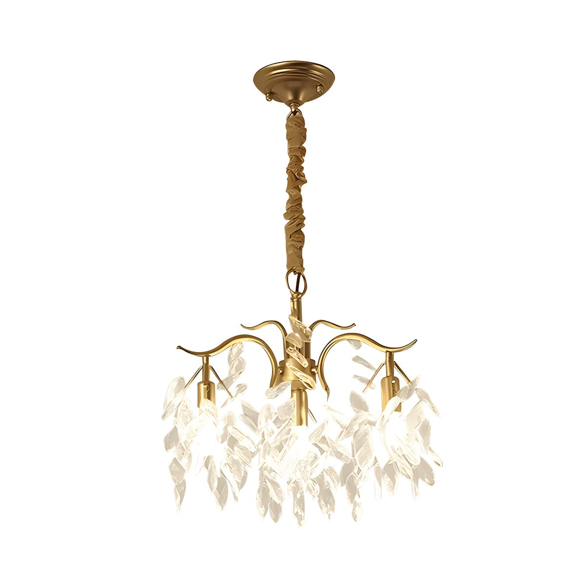 French Light Luxury Crystal Chandelier | Desfino