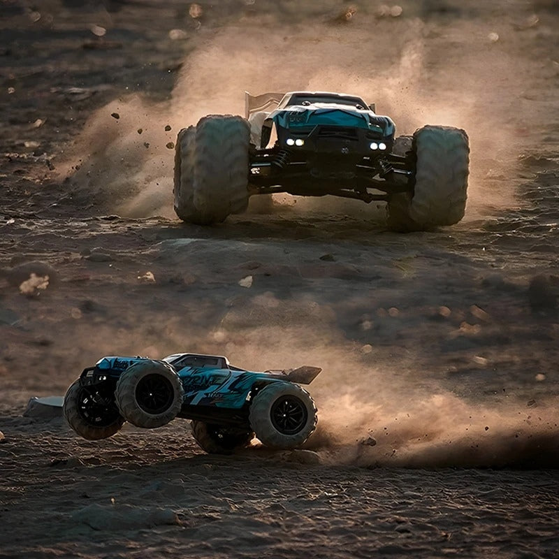 StormRift 1:16 høyhastighets 4WD RC-lastebil — LED-lys, fjernkontroll - Desfino