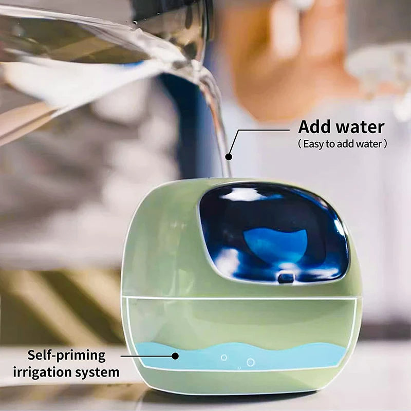 NexaGrow smart plantekrukke — 7 sensorer, AI-styret plantepleje - Desfino