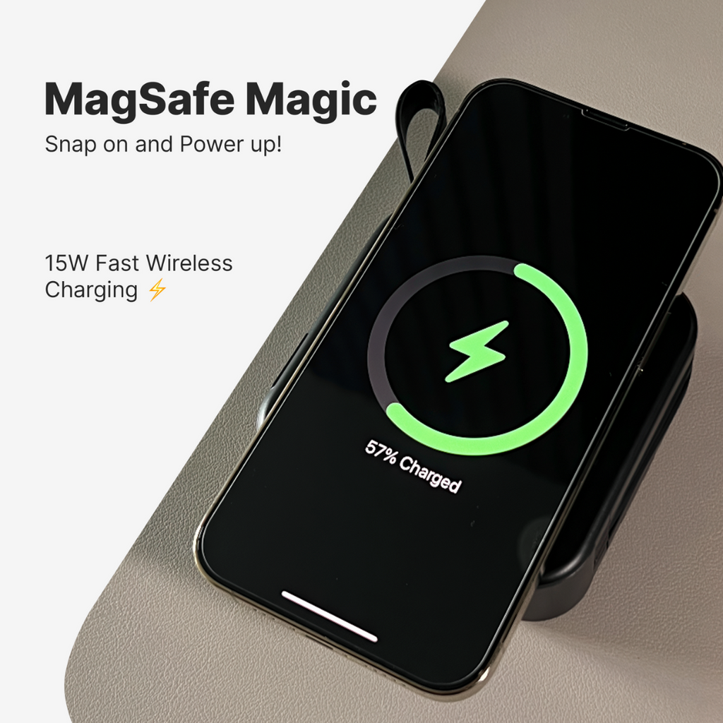 NomadPro 5-in-1-Wandladegerät — 10000mAh-Akku, kabellose Ladestation - Desfino
