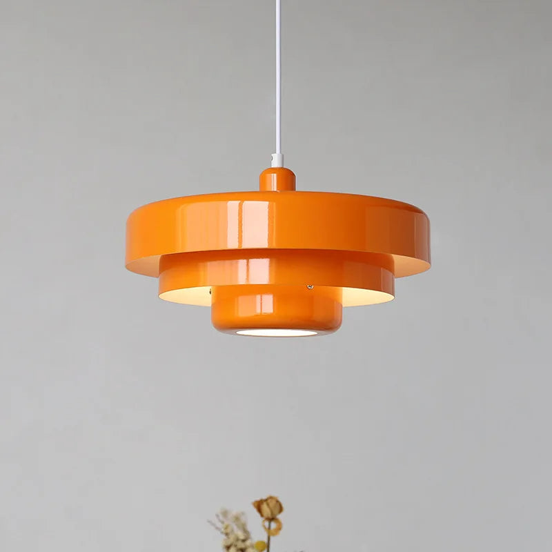 Justerbar Bauhaus LED-pendellampa — svart, guld och grön | Desfino