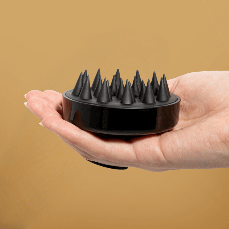 Silicone Scalp Massage Brush — Deep Cleansing & Shampoo Dispenser | Desfino