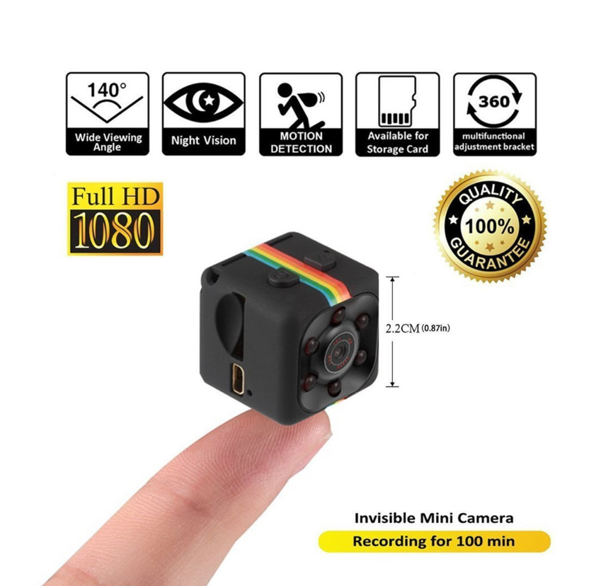 CuboCam 1080P Mini Security Camera — Compact Cube Design | Desfino