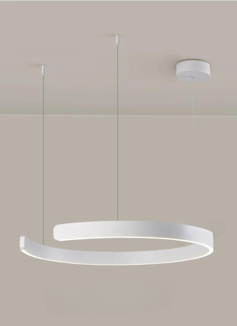 AerisGlow kerek LED-csillár — állítható hangulatvilágítás