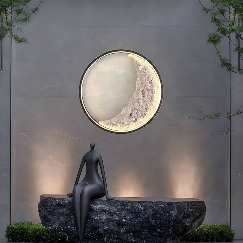 Crescent Moon Wall Sconce for Hallway | Desfino