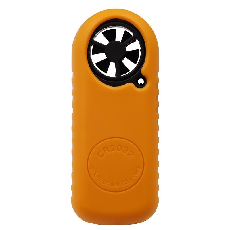Anémomètre portable AeroSense — Appareil LCD mesurant la vitesse du vent et la température - Desfino