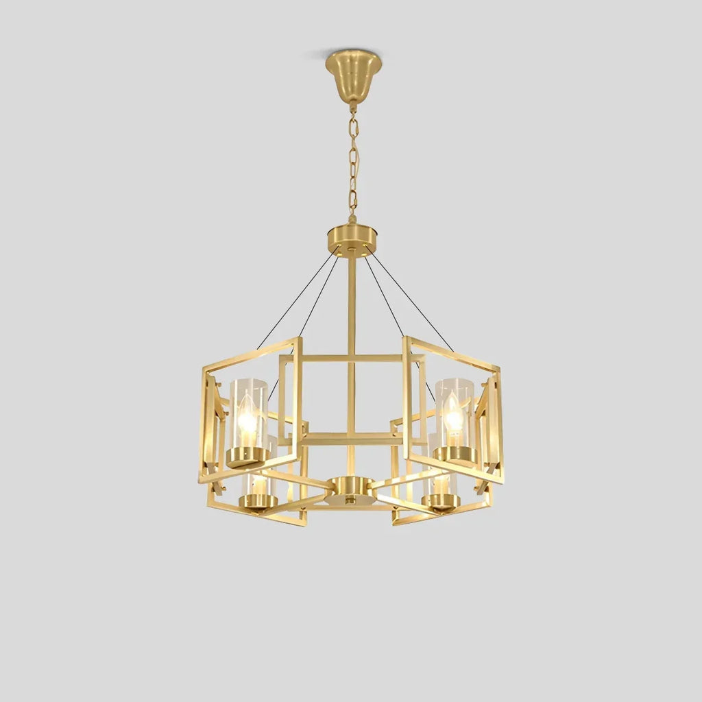 Modern Luxury All Copper Chandelier | Desfino