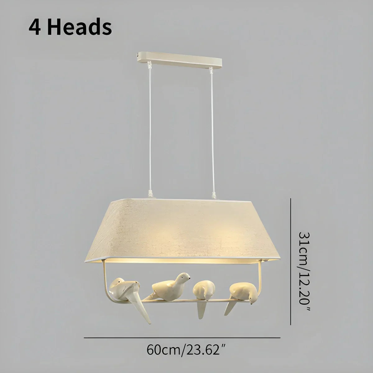 Nordic Bird Pendant Light for Living Room Bedroom | Desfino