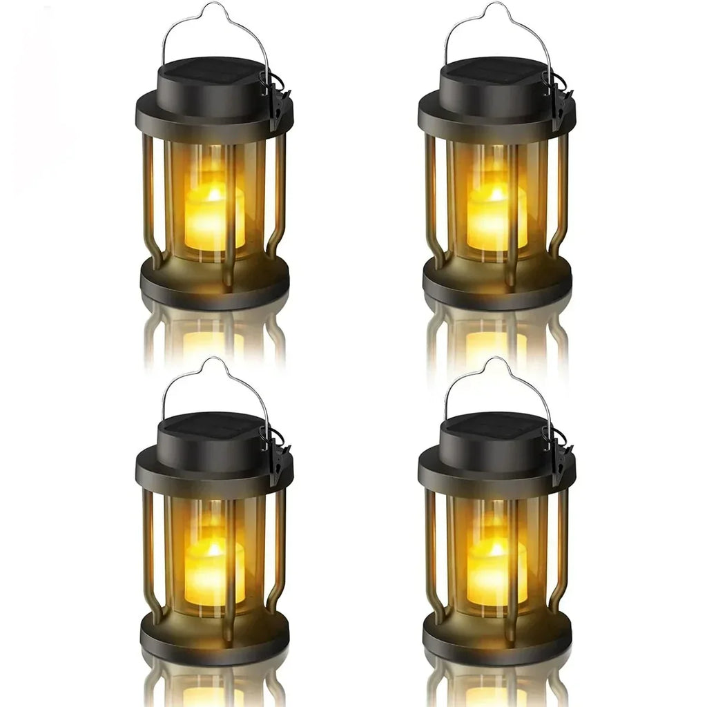 Solar Flameless Candle Lantern Hanging Light | Desfino