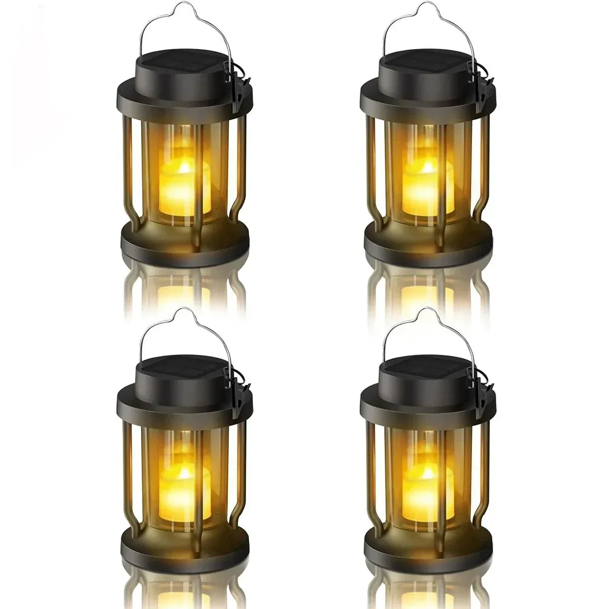 Solar Flameless Candle Lantern Hanging Light | Desfino