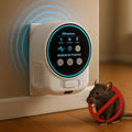 Chemical-Free Plug-In Ultrasonic Rat Repeller — Silent 3,200 Sq Ft Coverage