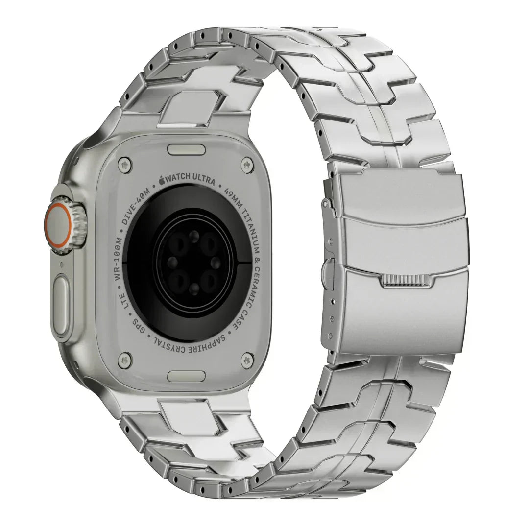 Λουράκι τιτανίου Aurex για Apple Watch — Γυαλισμένο λουράκι - Desfino