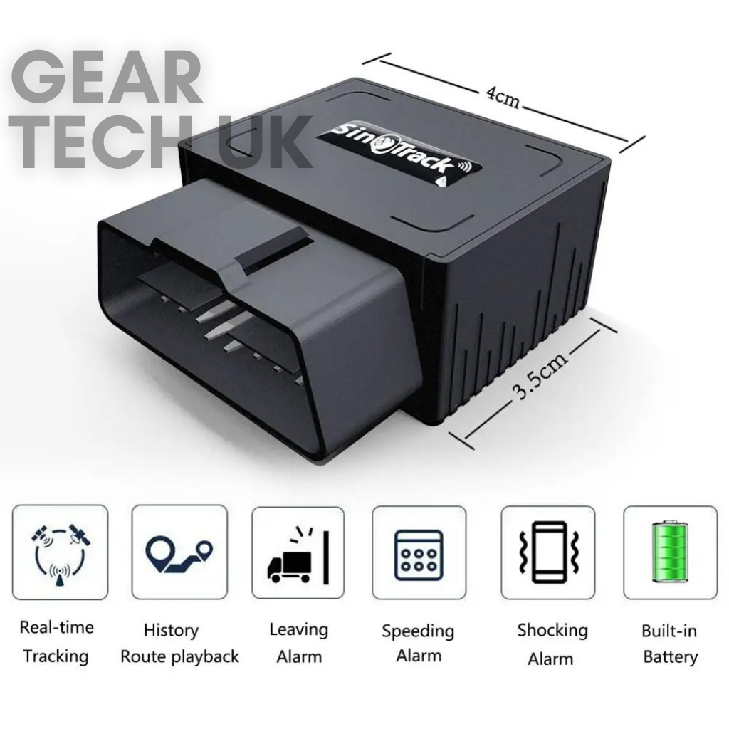 OBD2-GPS-Tracker fürs Auto in Großbritannien — Plug-and-Play, kein Abonnement - Desfino