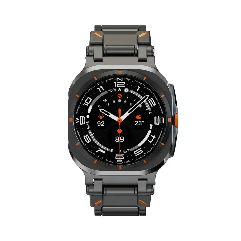 Voyager Titanarmband für die Samsung Galaxy Watch Ultra — 140–240 mm - Desfino