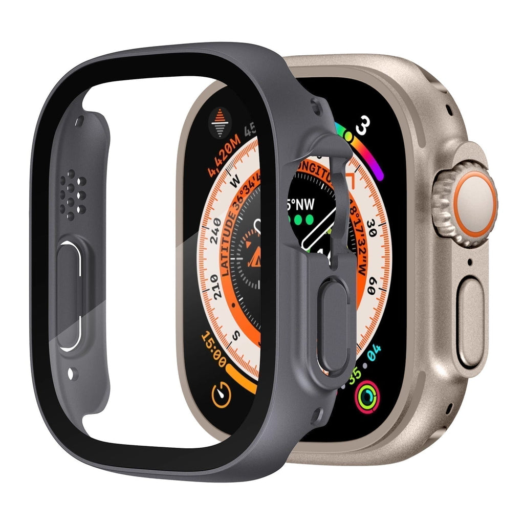 AstraGuard Apple Watch Ultra-fodral — tunt skärmskydd - Desfino