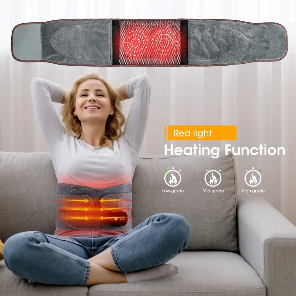NovaFlex Heated Back Support Belt — Pain and Cramp Relief - Desfino