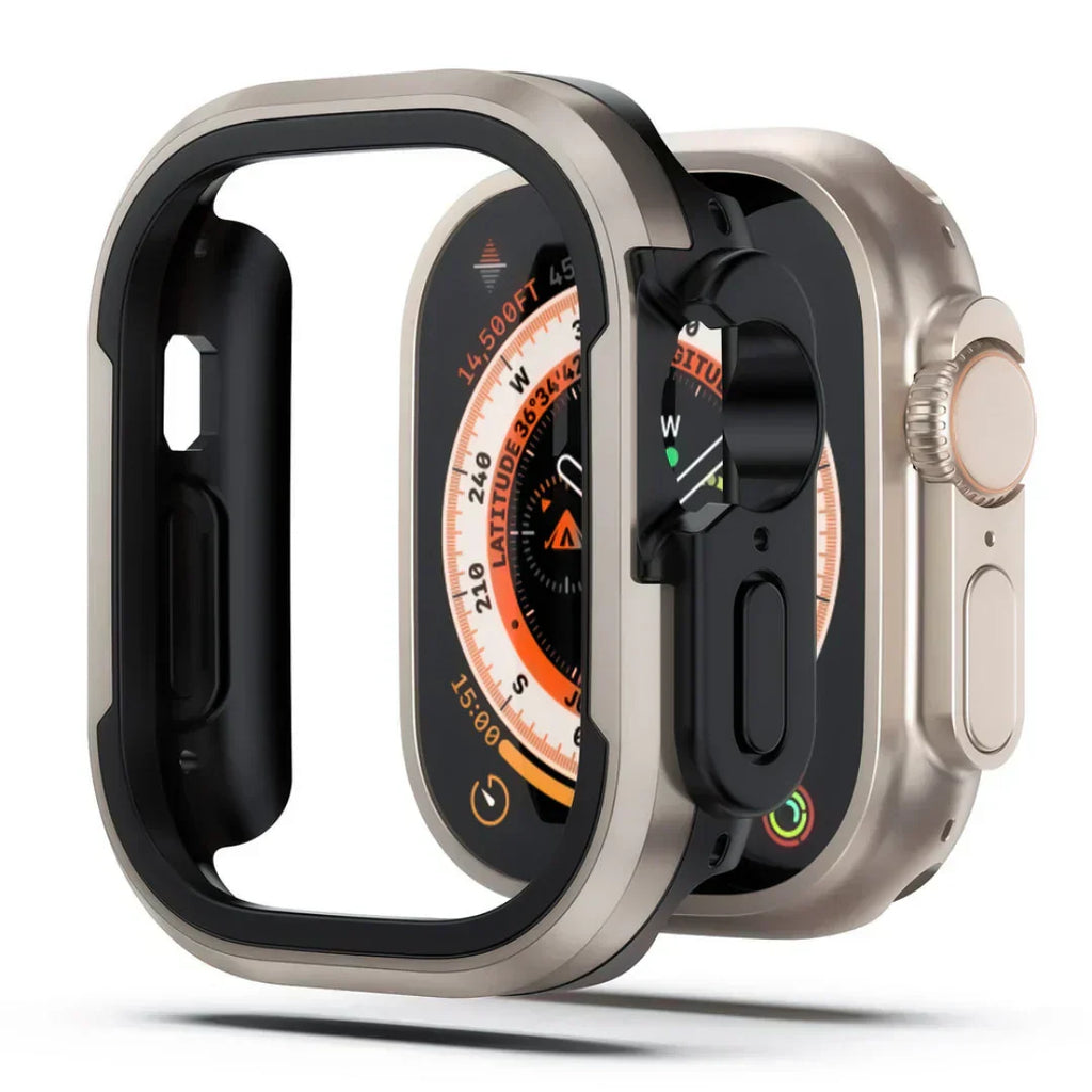 Θήκη Apple Watch από κράμα αλουμινίου Nexera — Λεπτή επένδυση TPU - Desfino